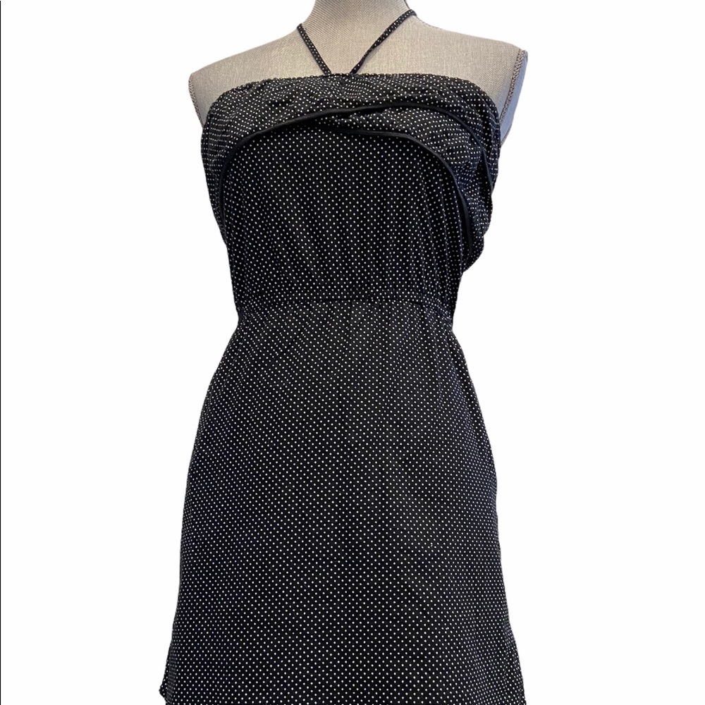 ROXY Summer Polka Dot Dress Strapless Size XS
